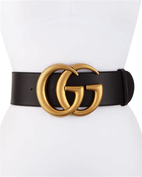 gucci skinny belt vs large belt|Gucci gg belt women's.